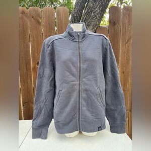 American Giant Men's heavyweight full zip jacket size L.